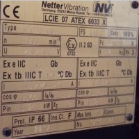 Netter Vibration NEG S系列不銹鋼電動外部振動器用于食品工業
