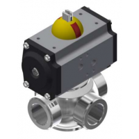 氣動球閥開-關，VSP / 3V系列-FF。意大利 Burocco漢達森代理