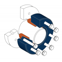 Stuewe法蘭聯軸器用于兩個軸的剛性連接