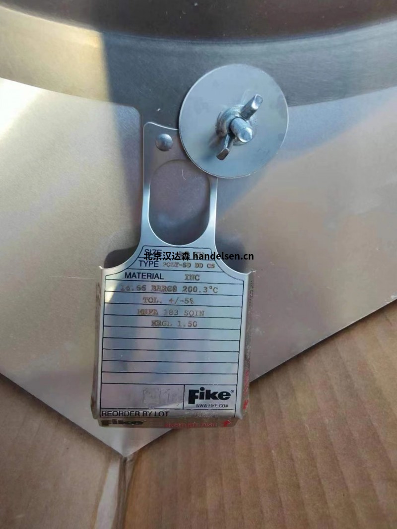 Fike爆破片P ST FS適用于核電和航空業