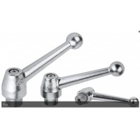 KIPP可調式手柄經典球形不銹鋼組件K0121內螺紋