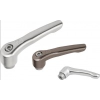 KIPP內螺紋K0124不銹鋼螺紋插件英寸公制可調式手柄